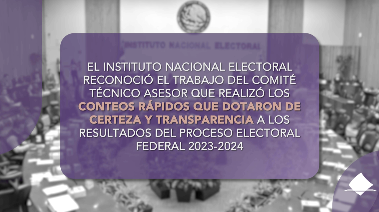 Comité Técnico Asesor de los Conteos Rápidos, durante las Elecciones 2024